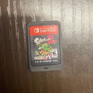 Nintendo Switch Splatoon 2 Without Casing